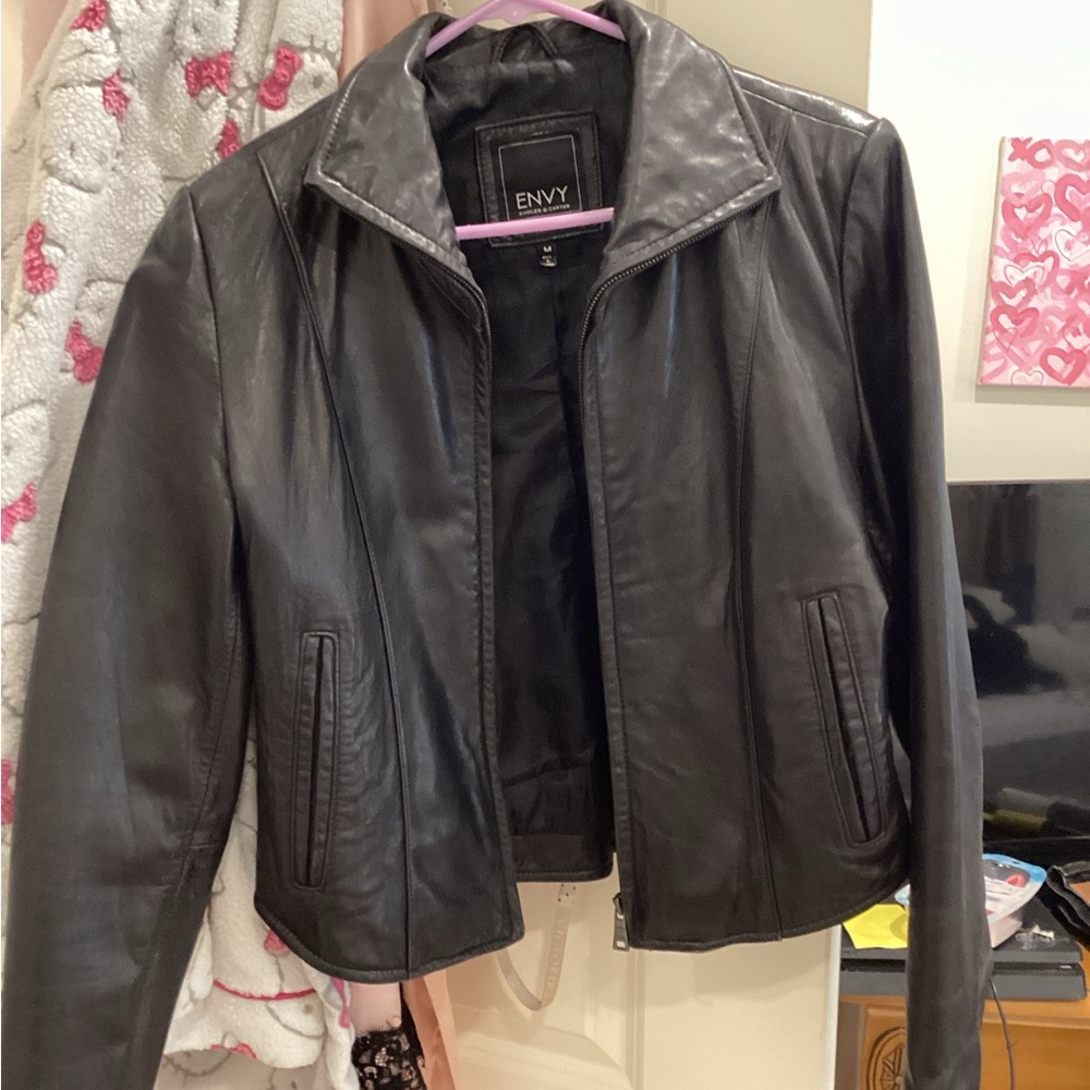 Genuine leather jacket